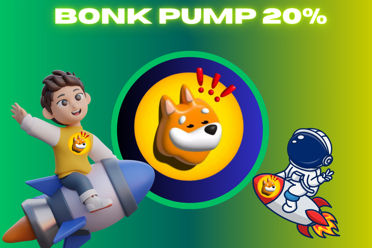 Bonk Crypto Spikes 20%; Will it Reach $0.00004 in 2024?